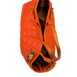 Christian Dior Panarea Cannage Quilted Leather Tote