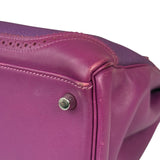 Hermes Kelly 35 Purple Ghillies Swift Togo Leather Handbag 2015
