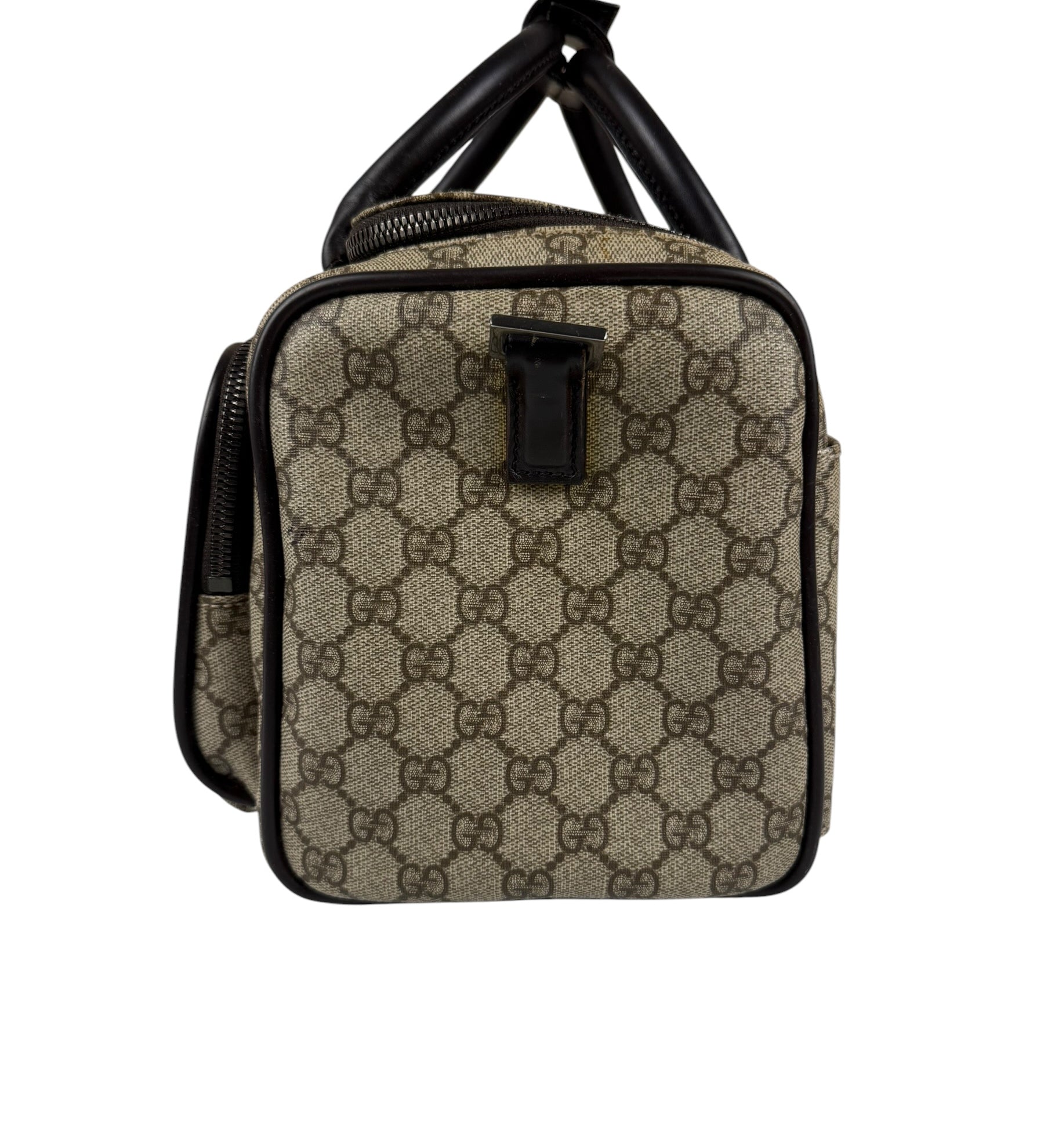 Gucci GG Coated Canvas Mini Travel Bag