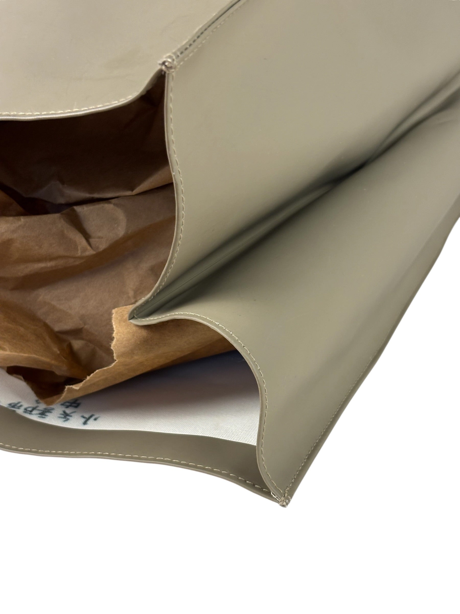 Louis Vuitton Muted Khaki Vinyl Cup Beach/Shopping Bag