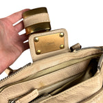 Chloe Vintage Mini Chloe Paddington Bag Beige