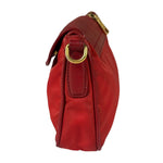 Prada Red Tessuto Nylon/Saffiano Leather Trim Two-Way Bag