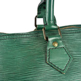 Louis Vuitton Vintage Green Epi Speedy 35