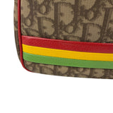 Christian Dior Vintage Monogram Rasta Trotter Messenger Bag