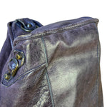 Balenciaga Vintage Purple Classic Motorcycle City Bag