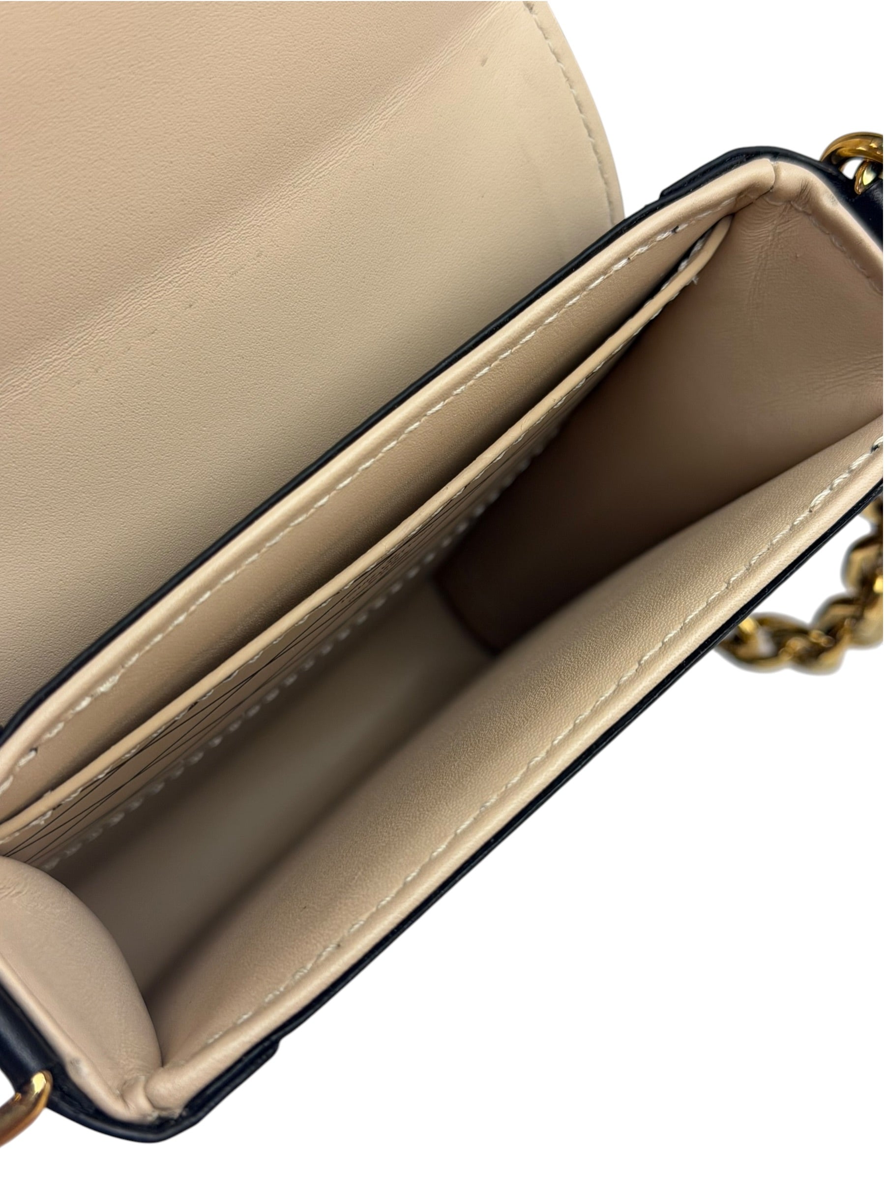 Louis Vuitton Black Monogram Vertical Trunk Pochette