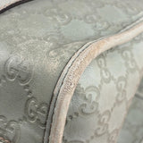 Gucci Green GG Monogram Guccissima Jackie Hobo Bag