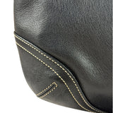 Coach Black Leather Soho Hobo Pochette