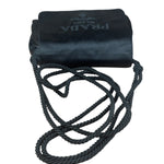 Prada Vintage Black Satin Mini Shoulder Bag