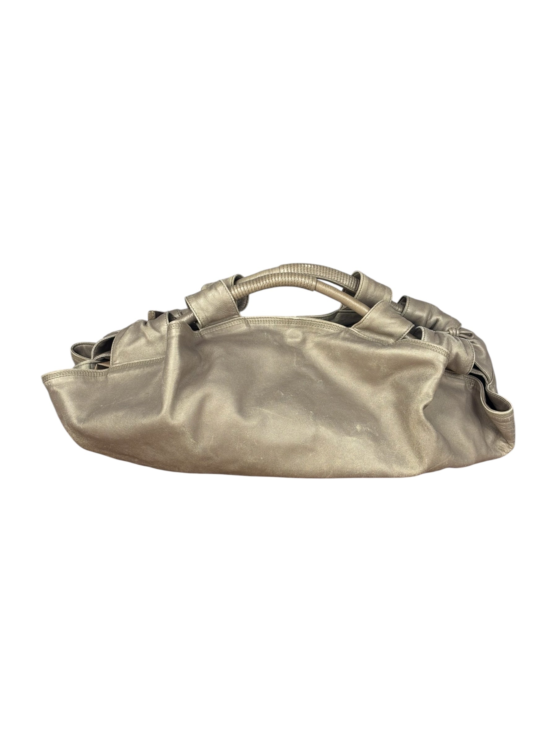 Loewe Metallic Leather Nappa Air Handbag