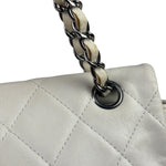 Chanel White Quilted Leather Multi-pocket Flap Bag 2007