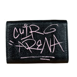 Balenciaga Grafitti Trifold Wallet