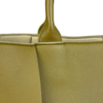 Bottega Veneta Muted Olive Intreccio Arco Woven Leather Tote
