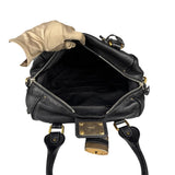 Chloe Black Leather Paddington Shoulder Bag