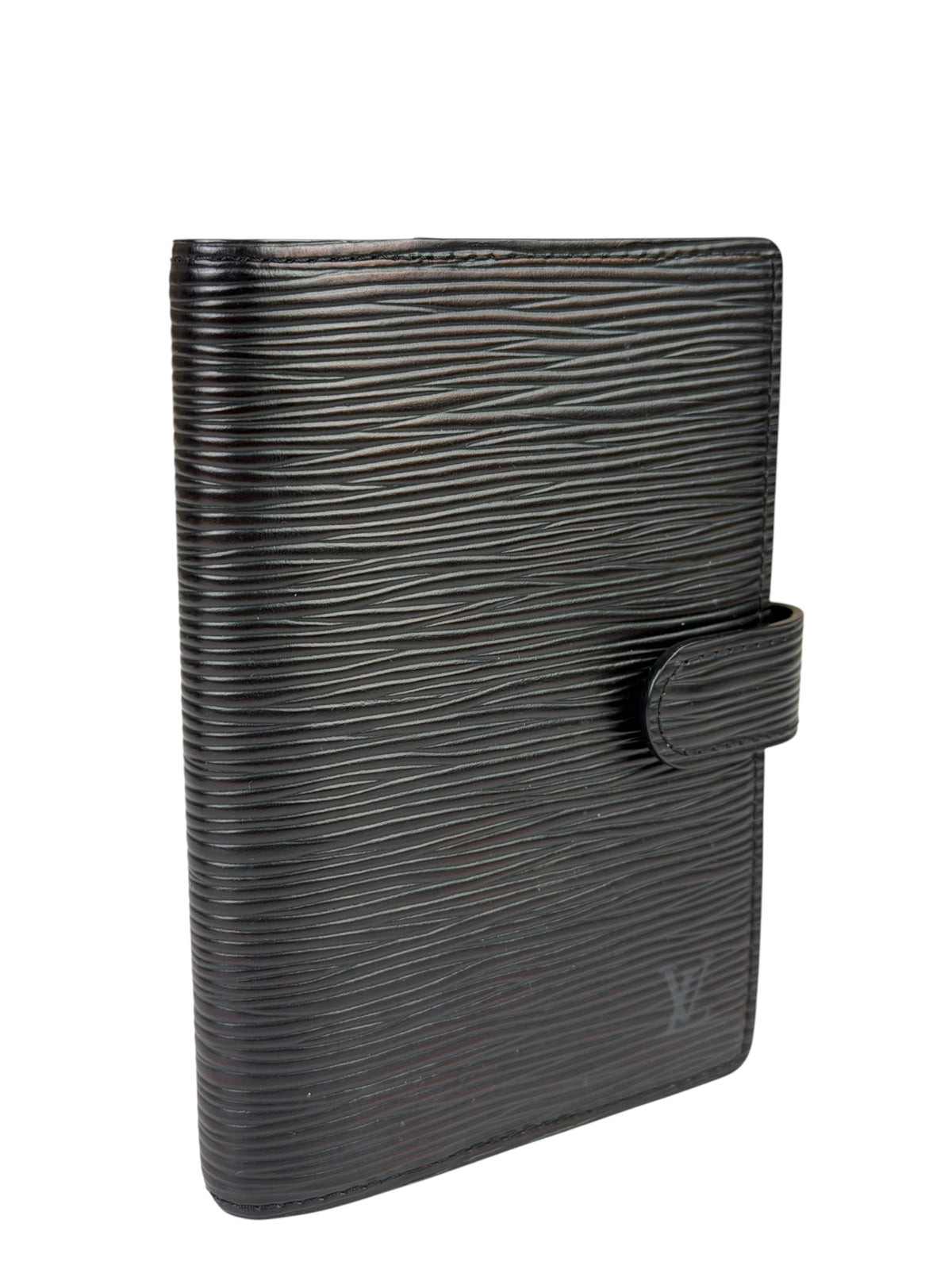 Louis Vuitton Black EPI Leather Agenda MM