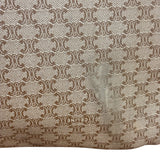 Celine Vintage Coated Canvas Macadam Shoulder Tote