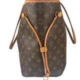Louis Vuitton Monogram Neverful MM Pink Canvas-Lined Tote Bag