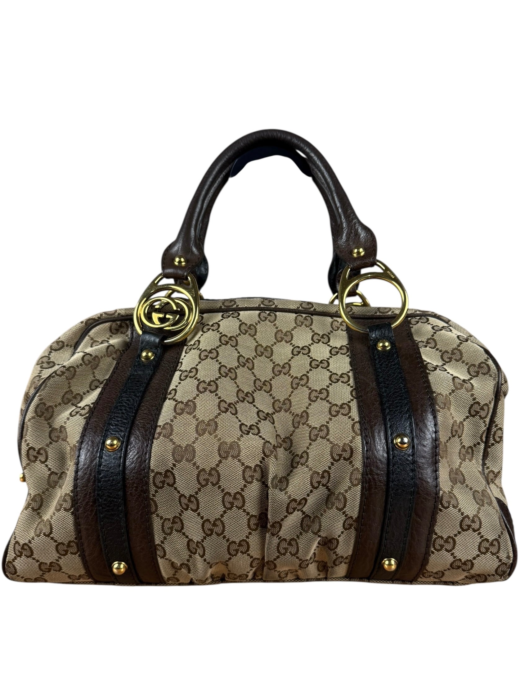 Gucci Babouska Interlocking Boston Bag