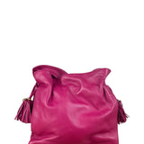 Loewe Pink Calfskin Flamenco Crossbody Bag