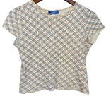 Burberry Check Short Sleeve Baby Tee