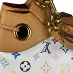 Louis Vuitton White Murakami Ursula Handbag