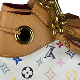 Louis Vuitton White Murakami Ursula Handbag