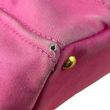 Prada Vintage Pink M Canapa Tote