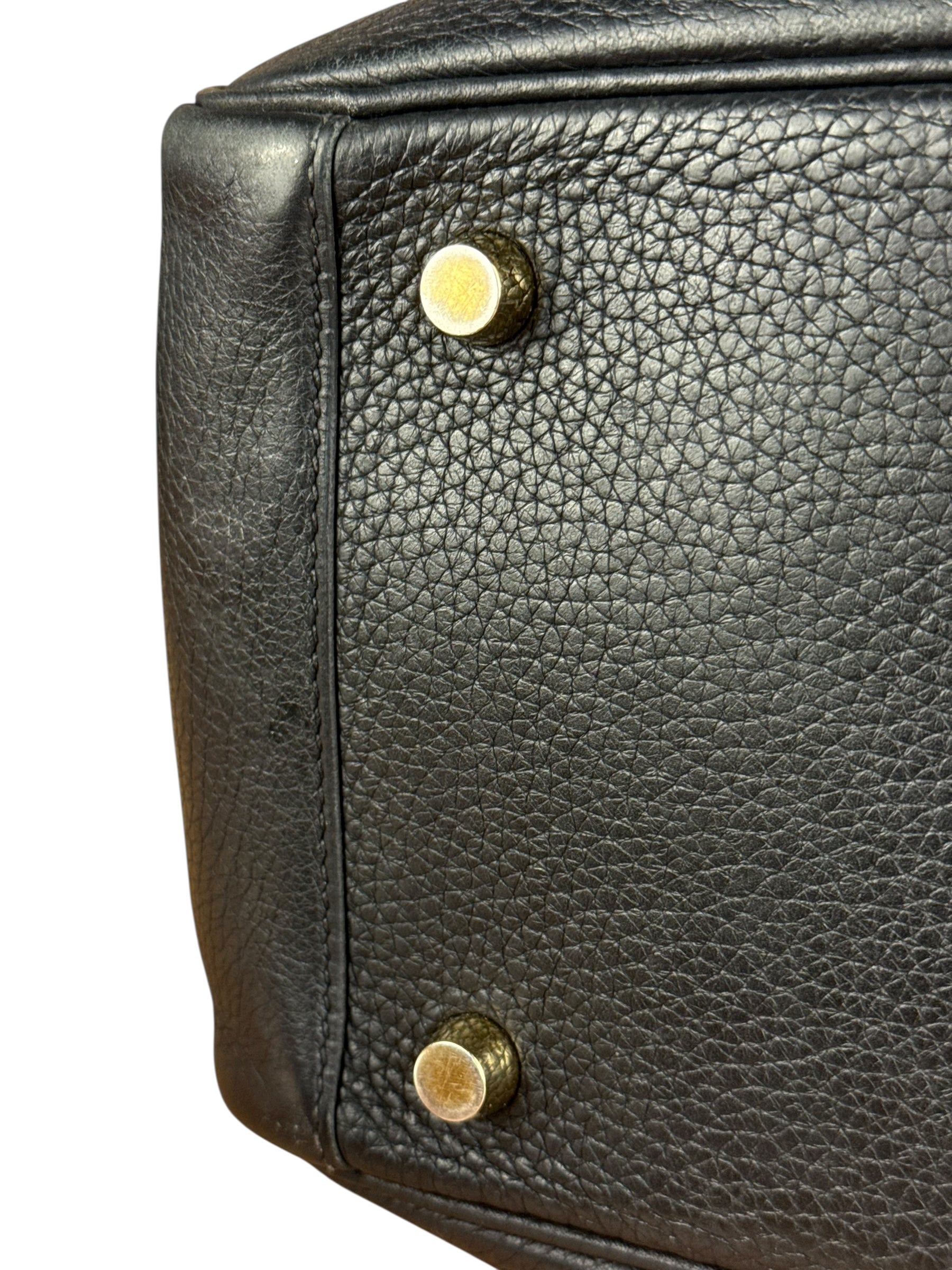 Hermes Black Clemence Lindy 26