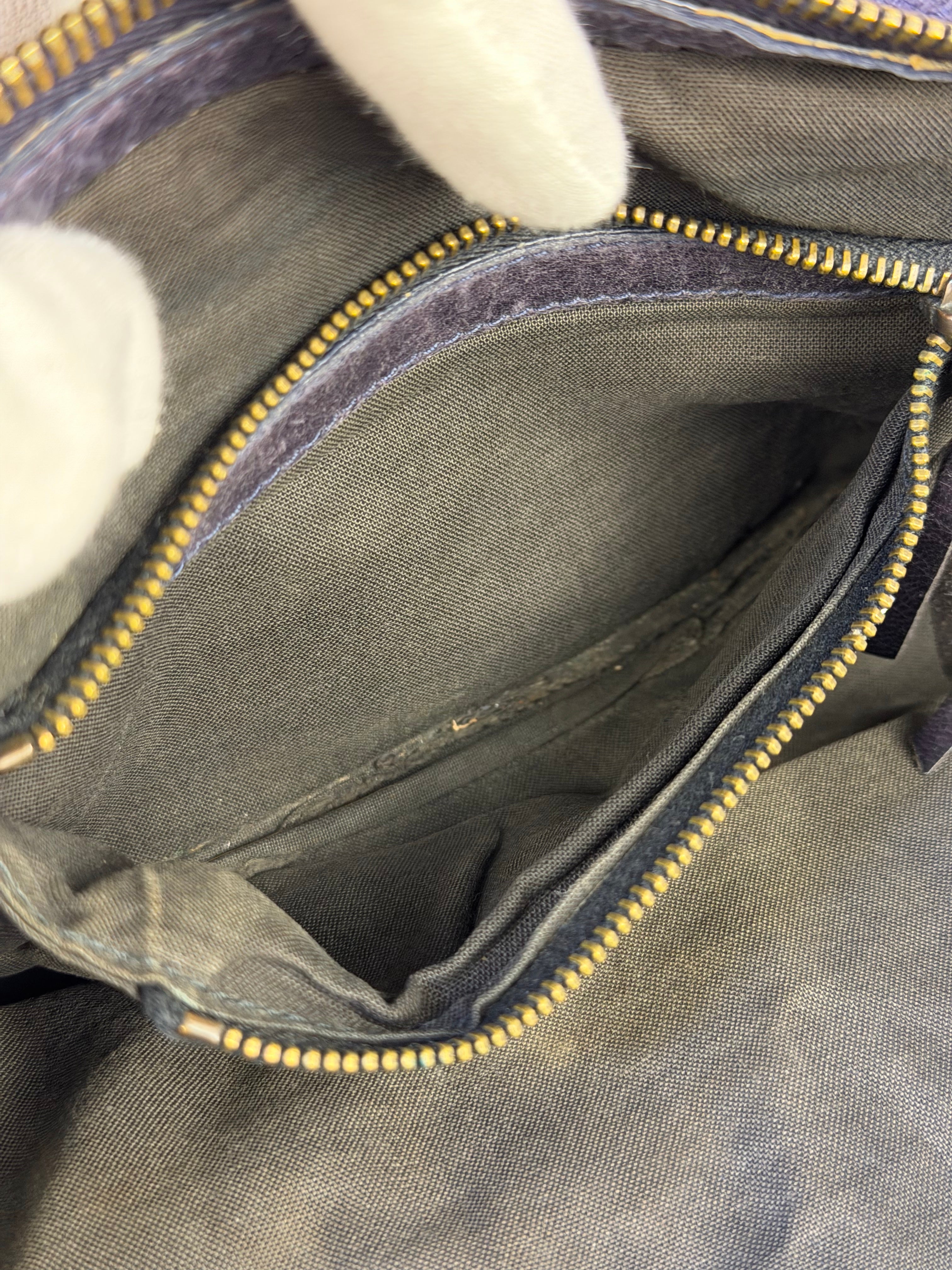 Balenciaga Vintage Purple Classic Motorcycle City Bag