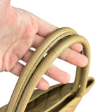 Chanel Caviar Quilted Medallion Tote Beige 2002 (Handle Wear)