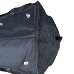 Prada Black Nylon Weekender Bag
