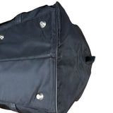 Prada Black Nylon Weekender Bag