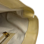 Louis Vuitton Yellow Vernis Wilshire Tote MM