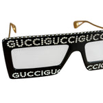 Gucci Rhinestone Square Sunglasses