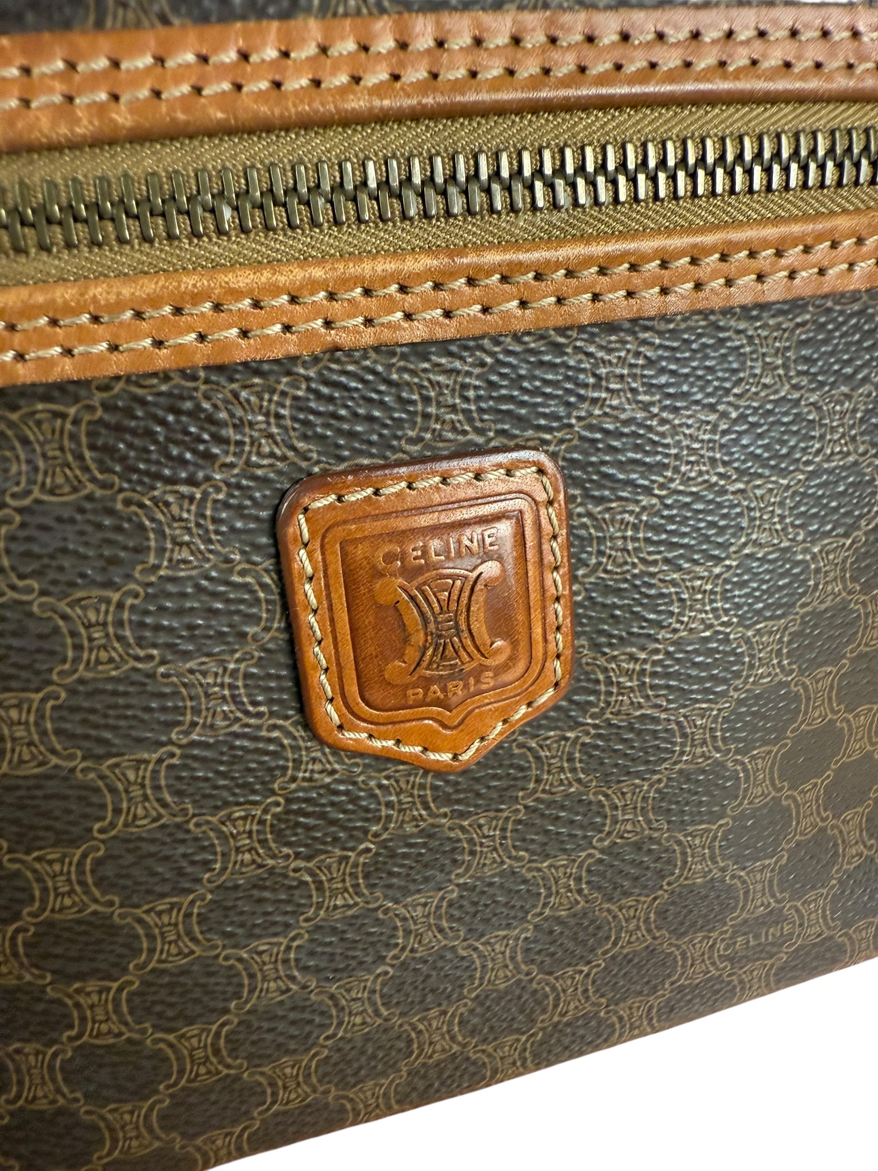 Celine Monogram Cosmetics Top Handle Bag