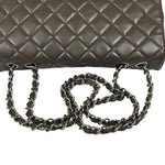 Chanel Chocolate Brown Caviar Quilted Flap Bag 2009