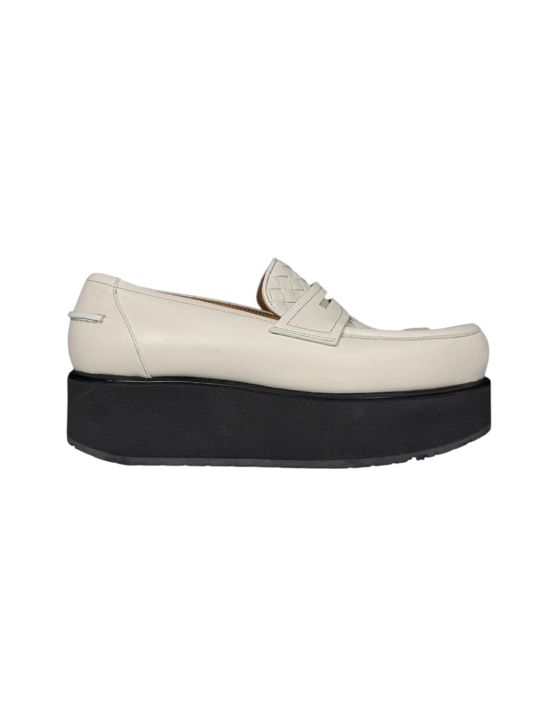 Bottega Veneta Intrecciato Platform Loafers