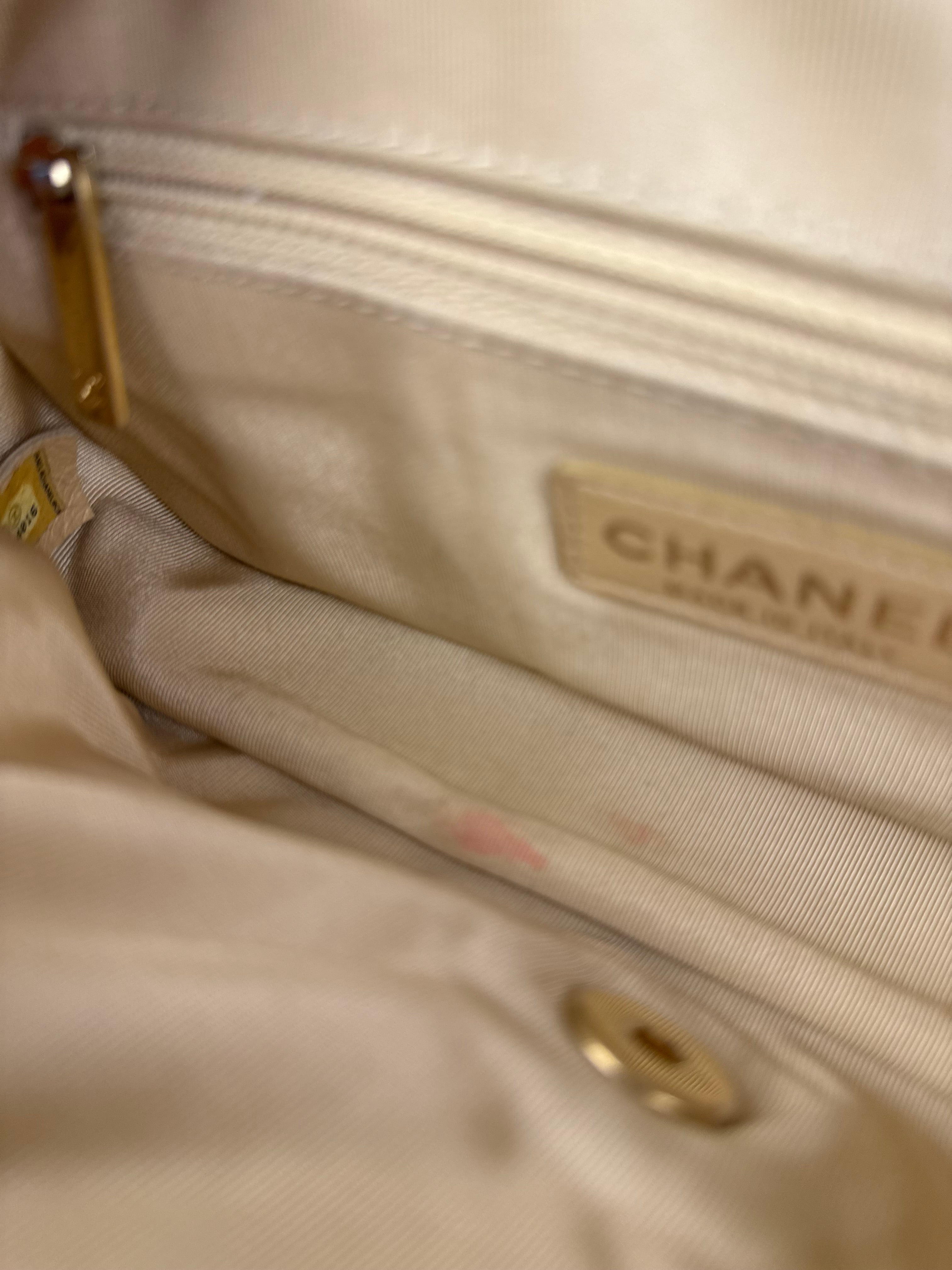 Chanel Yellow Chevron Flap Chain Shoulder Bag 2015