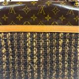 Louis Vuitton Brown Monogram Ambre Tweedy Zip GM