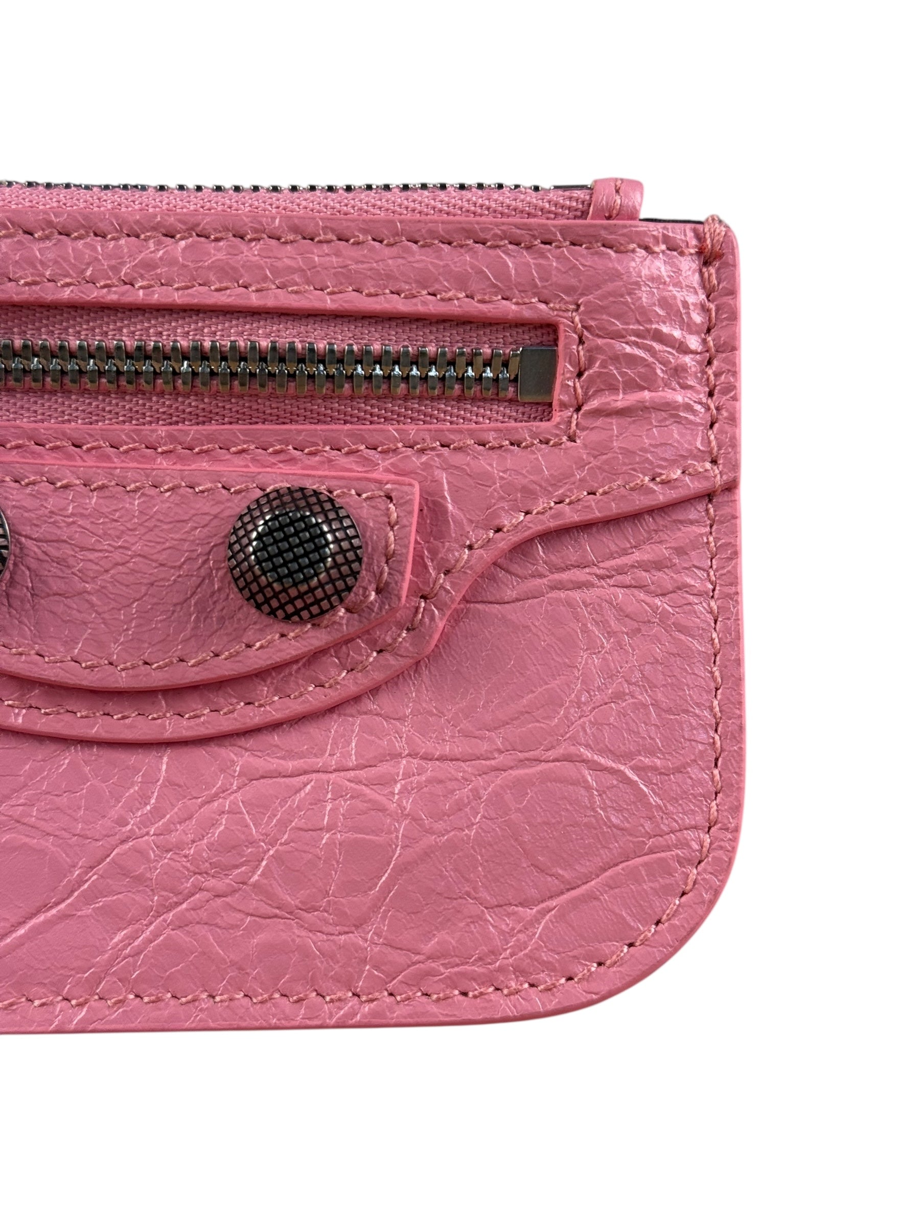 Balenciaga Le Cagole Zip Pouch Pink