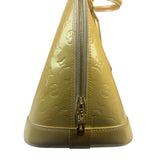 Louis Vuitton Yellow Monogram Vernis Alma Handbag