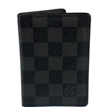 Louis Vuitton Black Damier Bi-Fold Cardholder