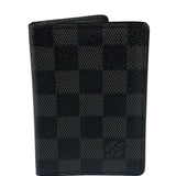 Louis Vuitton Black Damier Bi-Fold Cardholder