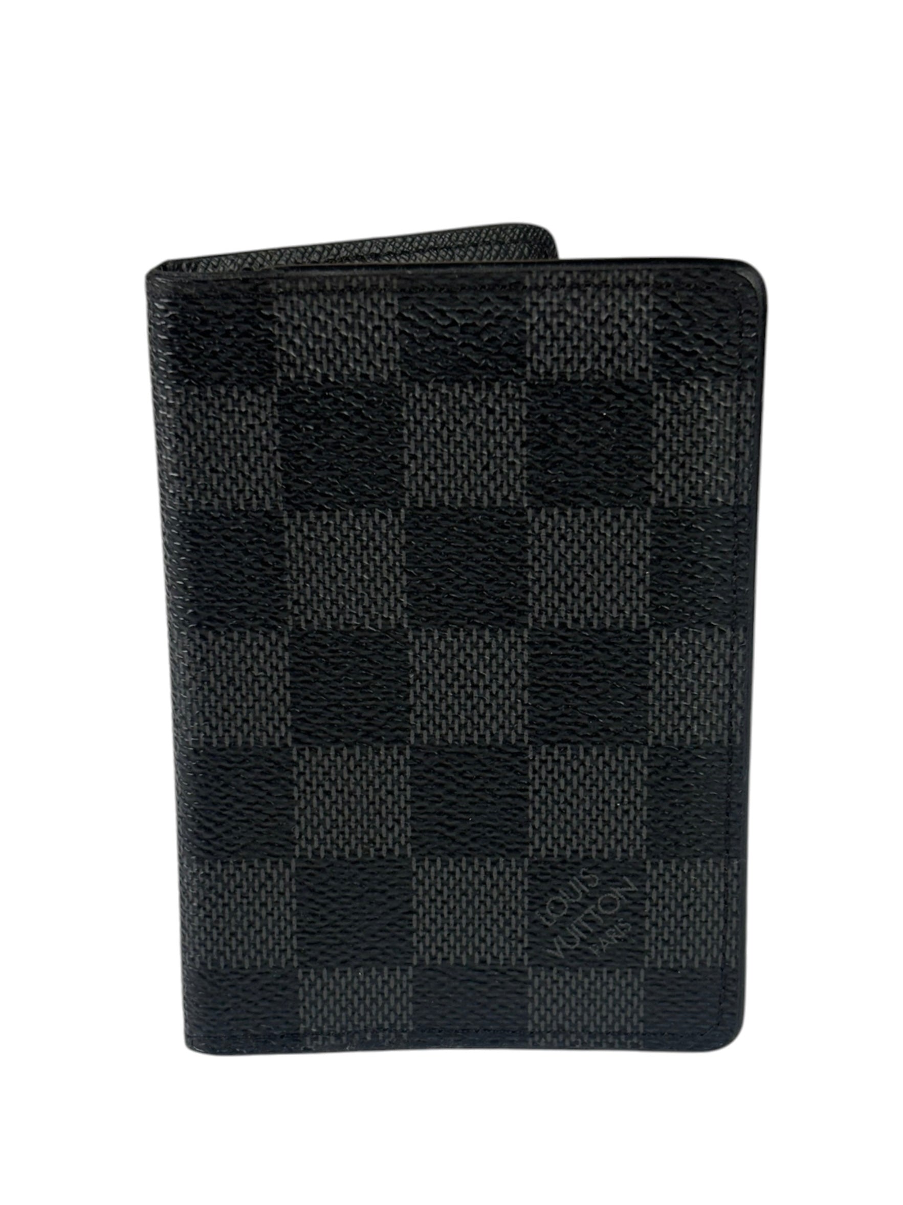 Louis Vuitton Black Damier Bi-Fold Cardholder