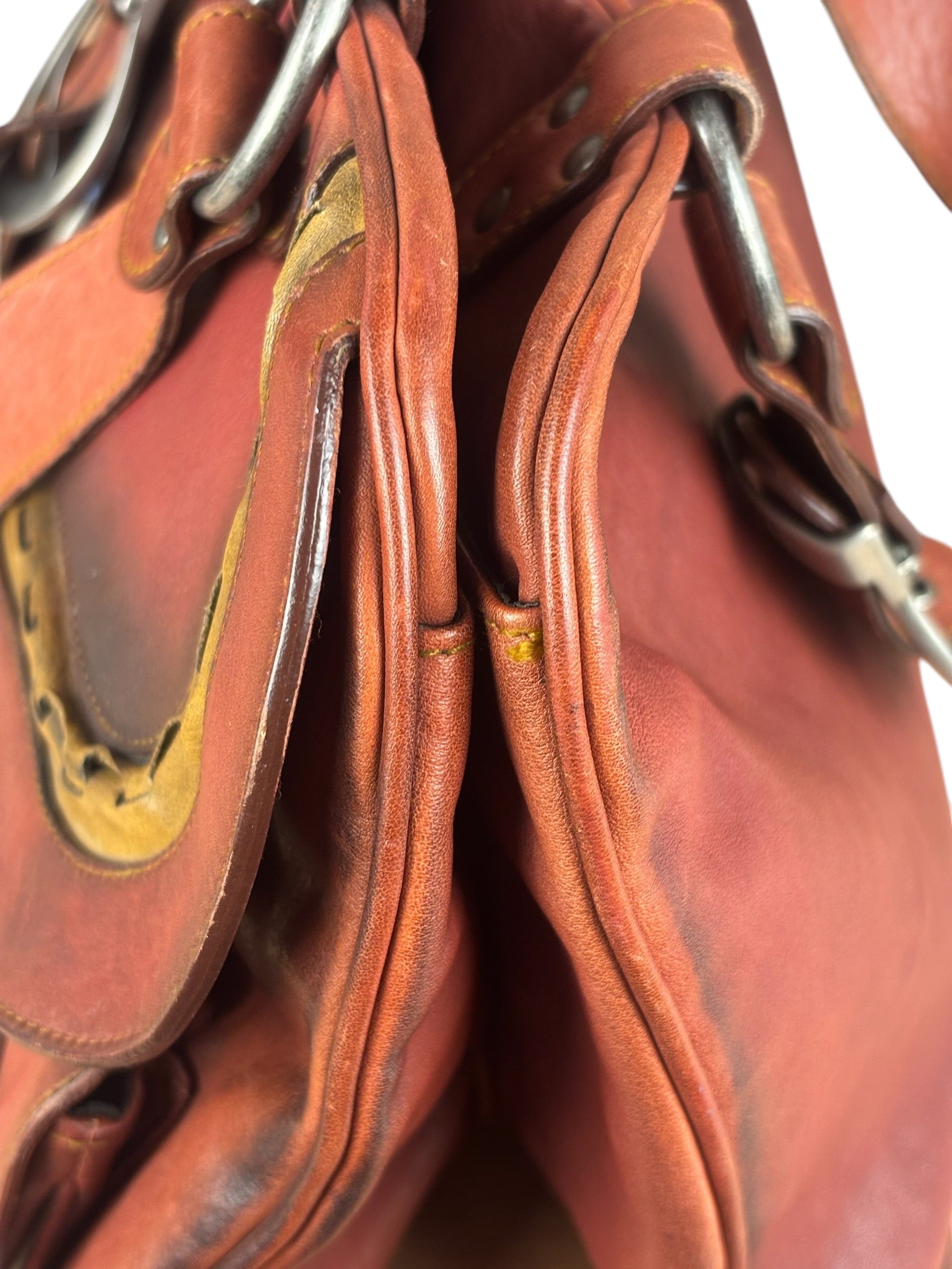 Christian Dior Vintage Gaucho Saddle Shoulder Bag