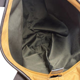 Gucci Vintage Brown Canvas Zip Tote