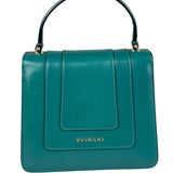 BVLGARI Serpenti Forever Mini Top Handle Bag Green