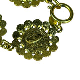 Chanel Gold Rue Cambon Medallion Bracelet