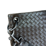 Bottega Veneta Brown Intrecciato Shoulder Bag