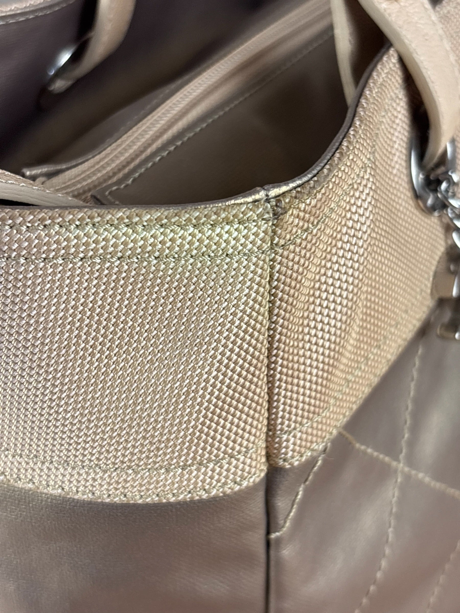 Chanel Metallic Gold Leather Paris-Biarritz Large Tote Bag 2007